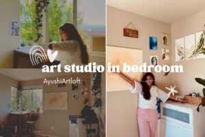 From Bedroom to Creative Haven: My Studio Makeover Journey