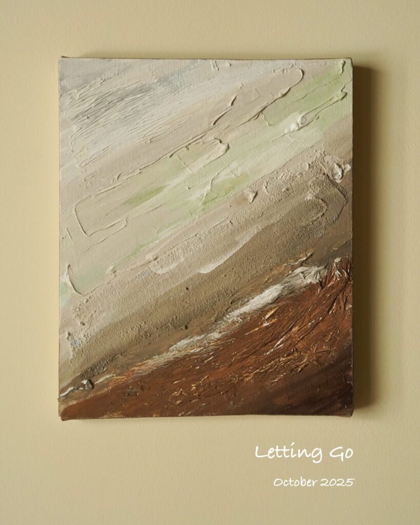 Letting Go - Original Abstract Art