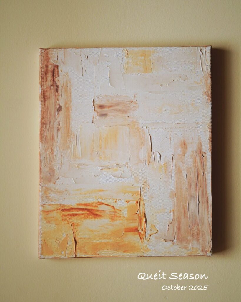 Quiet Season - Original Abstract Art