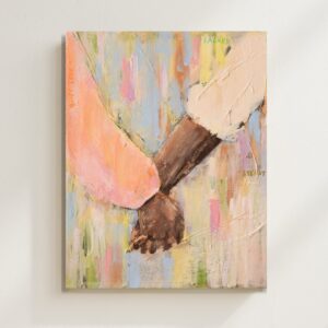 Unspoken Love - Original Abstract Art